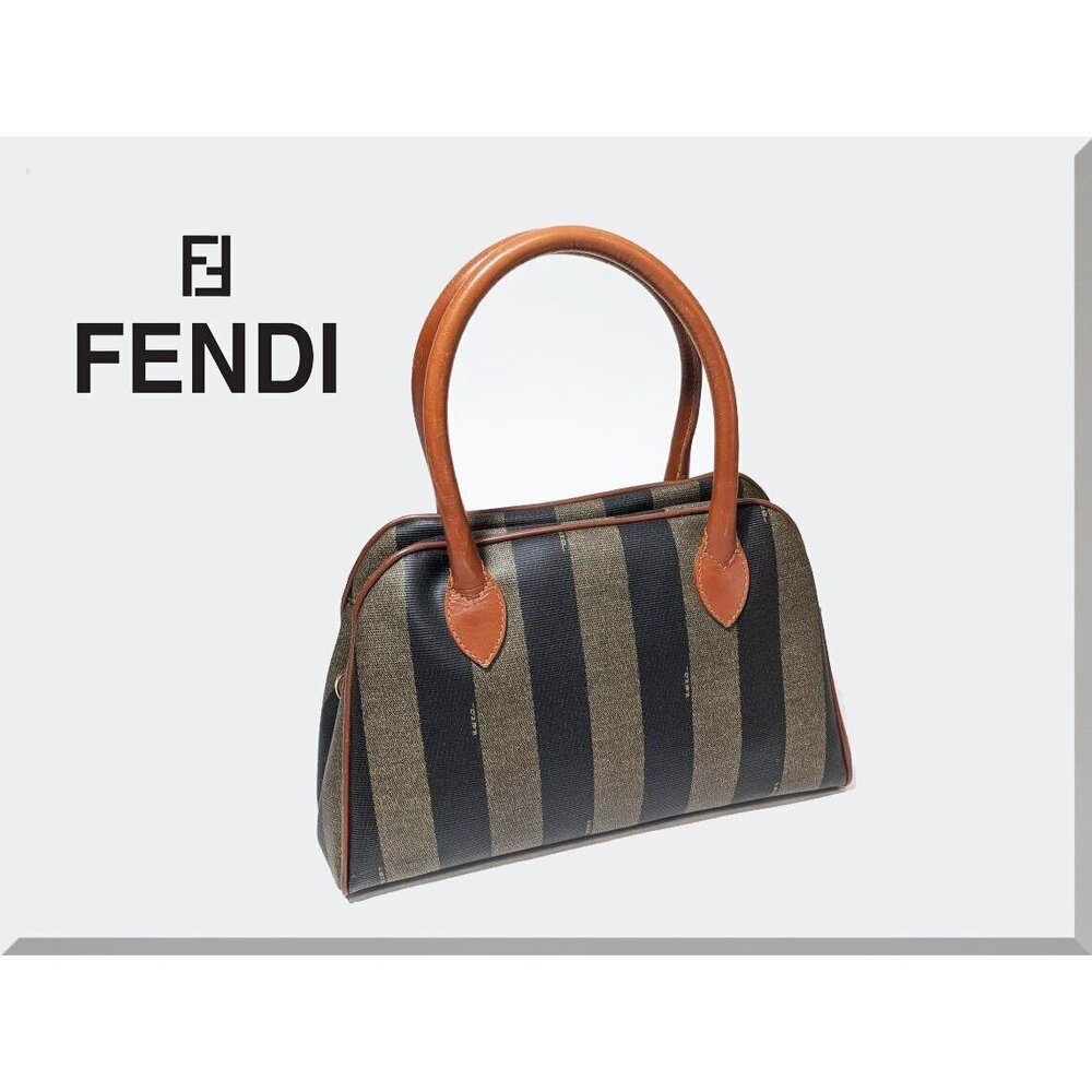 FENDI Pequin handbag